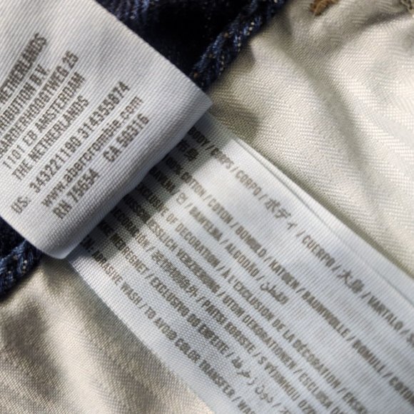 Hollister Denim Mini Skirt Women’s Size 13 Ultra High Rise Distressed - Picture 6 of 6